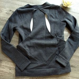 NWOT Lululemon Sweatshirt w/Cutout Back